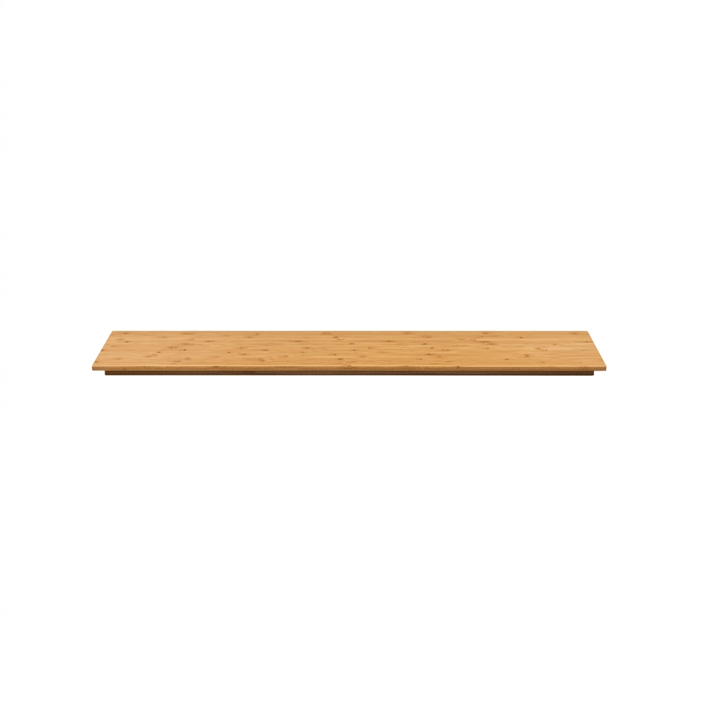 Travessa Retangular Bambu Natural 149.9x35.6 cm para Buffet
