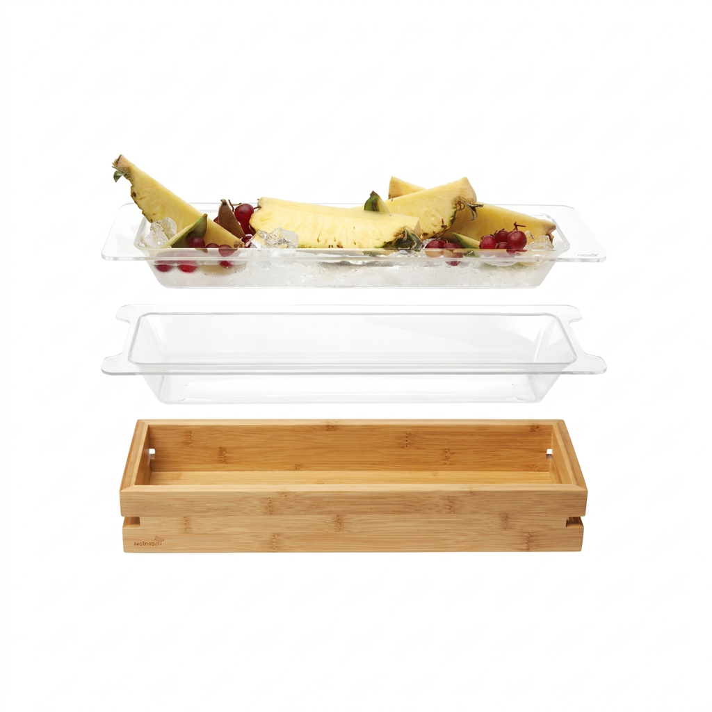 Inserto de Acrílico Médio para Expositores Refrigerados Natura™