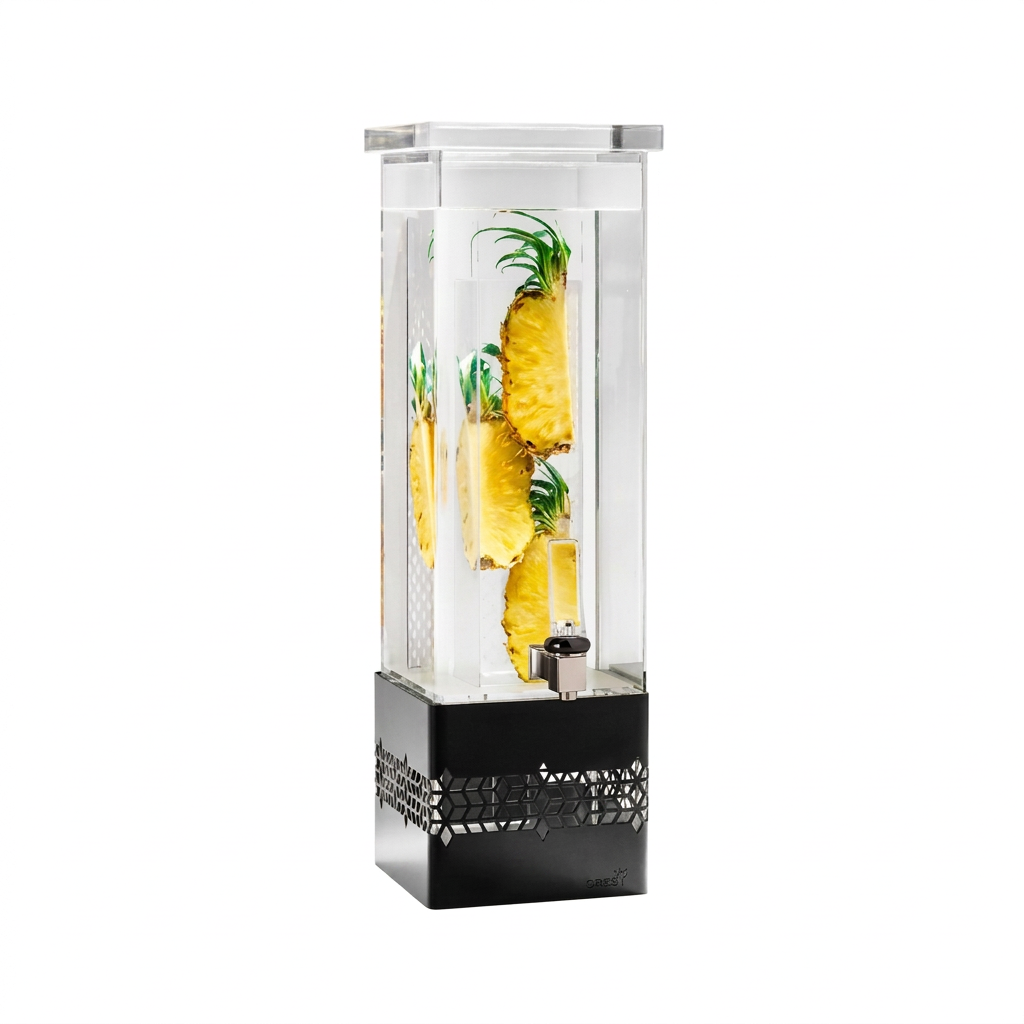 Dispensador de Bebidas para Buffet 7.6 L com Base Preta Fosca