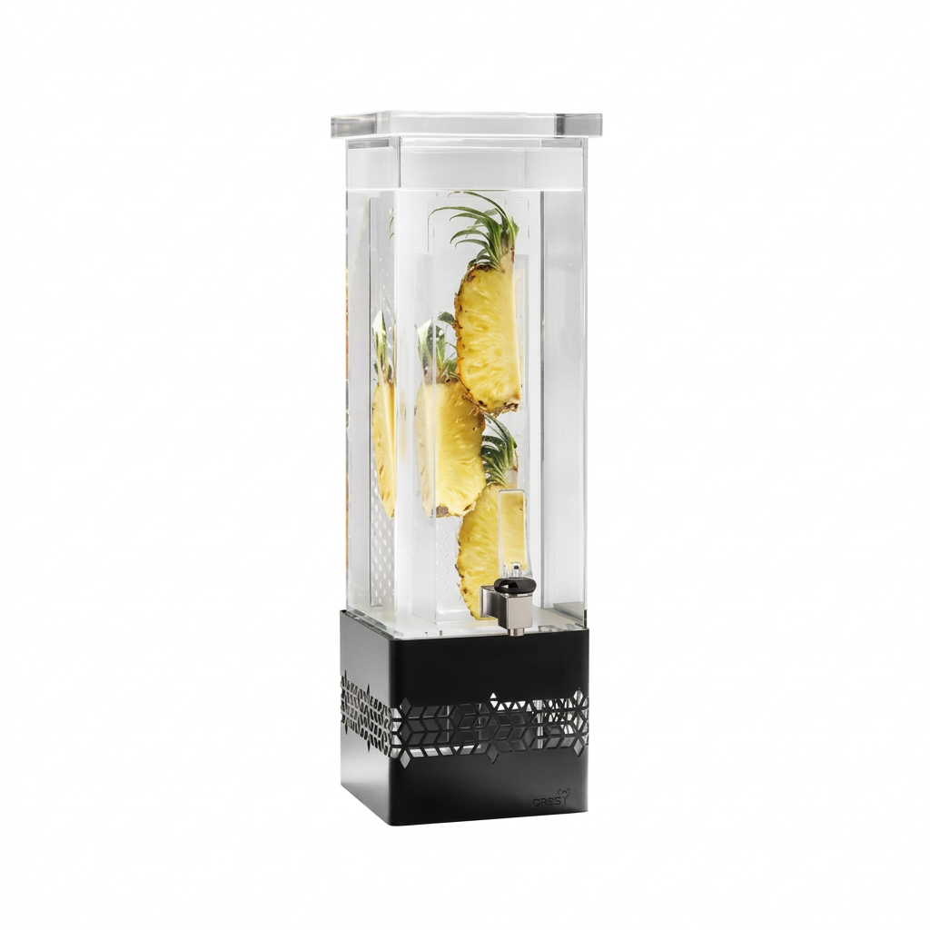 Dispensador de Bebidas para Buffet 7.6 L com Base Preta Fosca