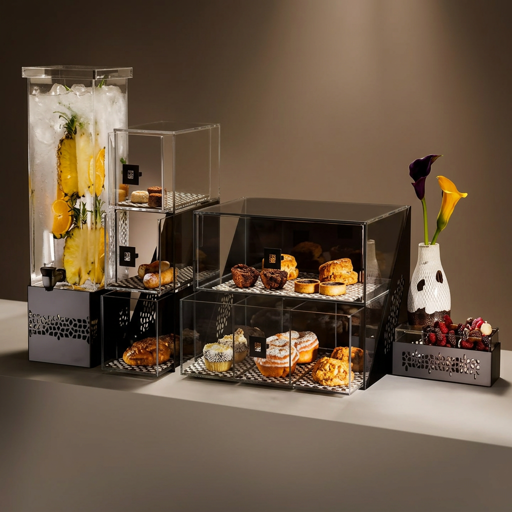 Dispensador de Bebidas para Buffet 7.6 L com Base Preta Fosca