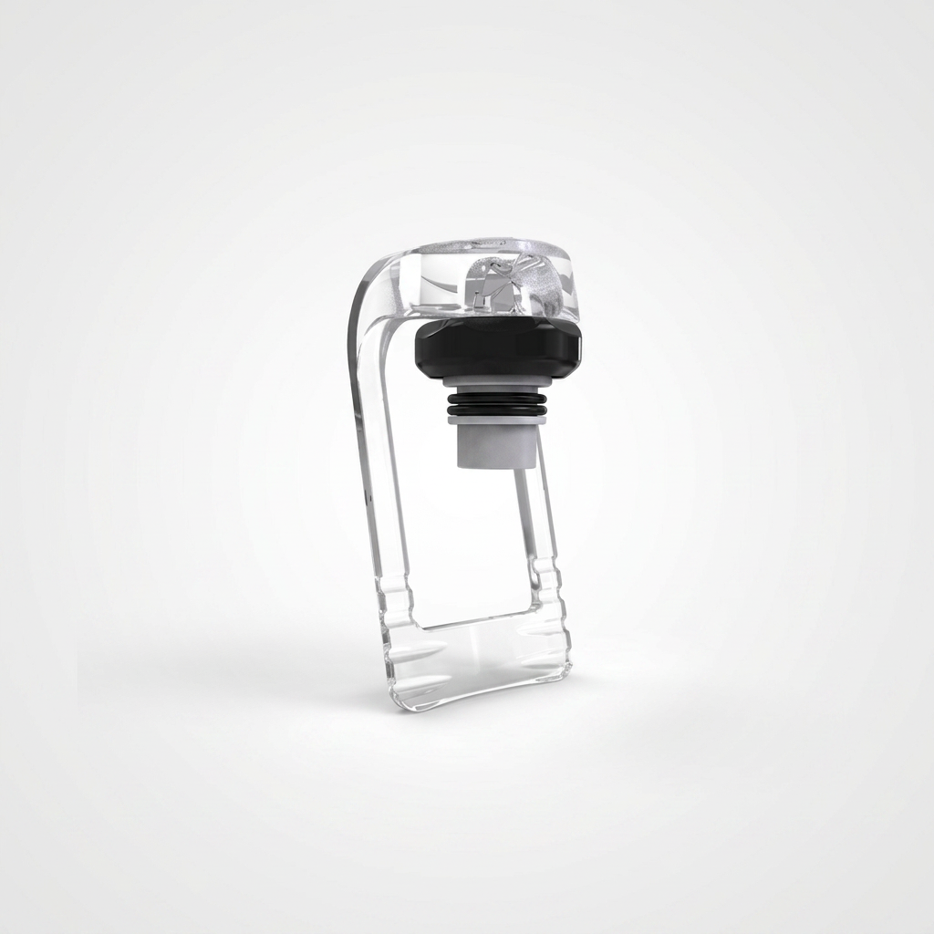 Dispensador de Bebidas 3.8 L com Base Bambu Preta Quadrada