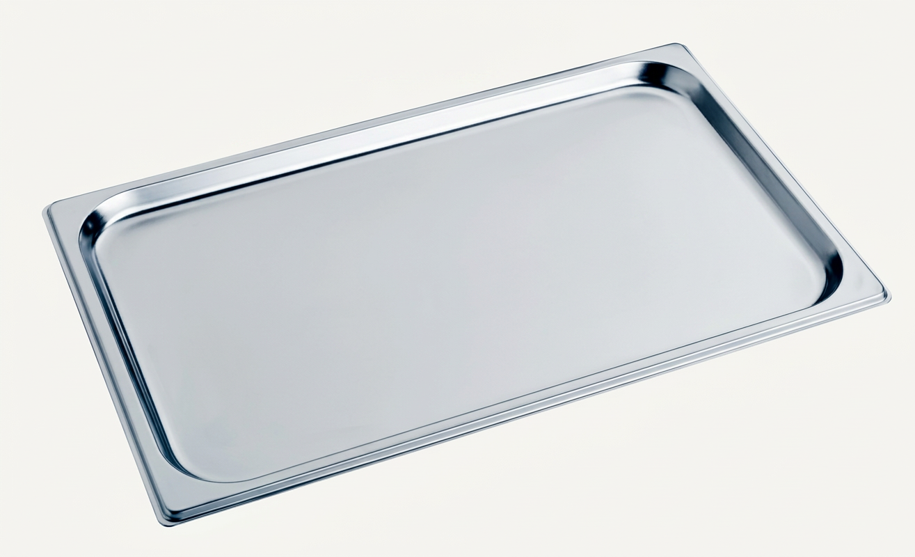 Tabuleiro Gastronorm Inox GN 1/1 - Fundo 20 mm