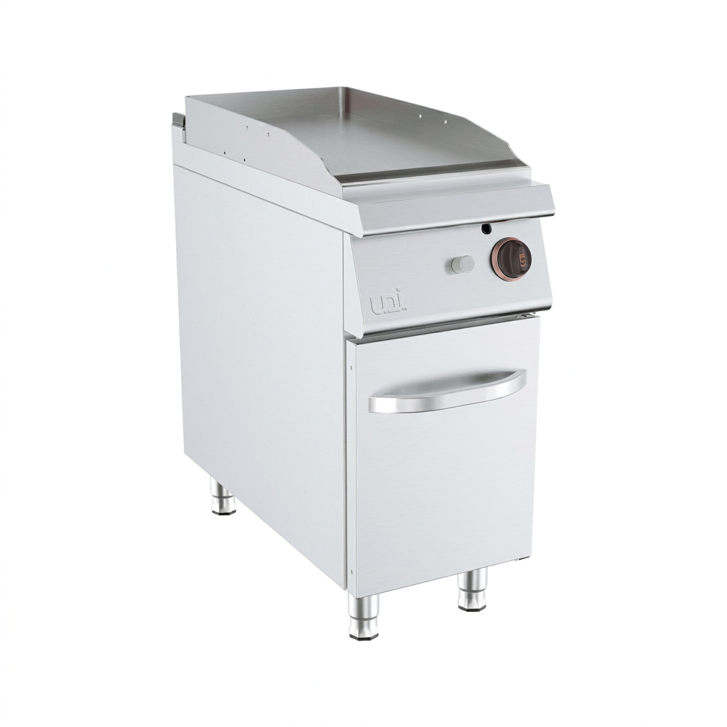 Fry-top a Gás Linha 900 Liso Cromoduro com Armário Inferior