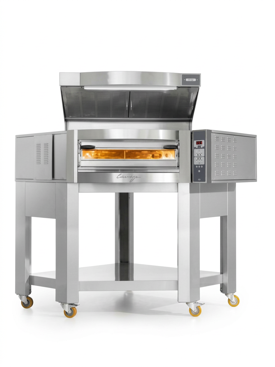 Fornopara Pizzas Elétrico Digital 8x 350mm / 4x 500mm