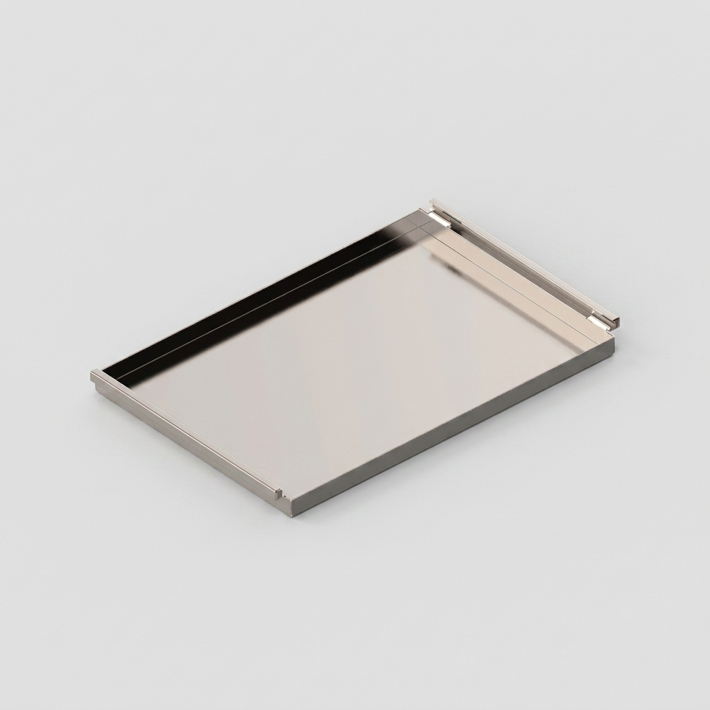 Tabuleiro GN 1/1 em Inox AISI 304 com Recolha de Gorduras