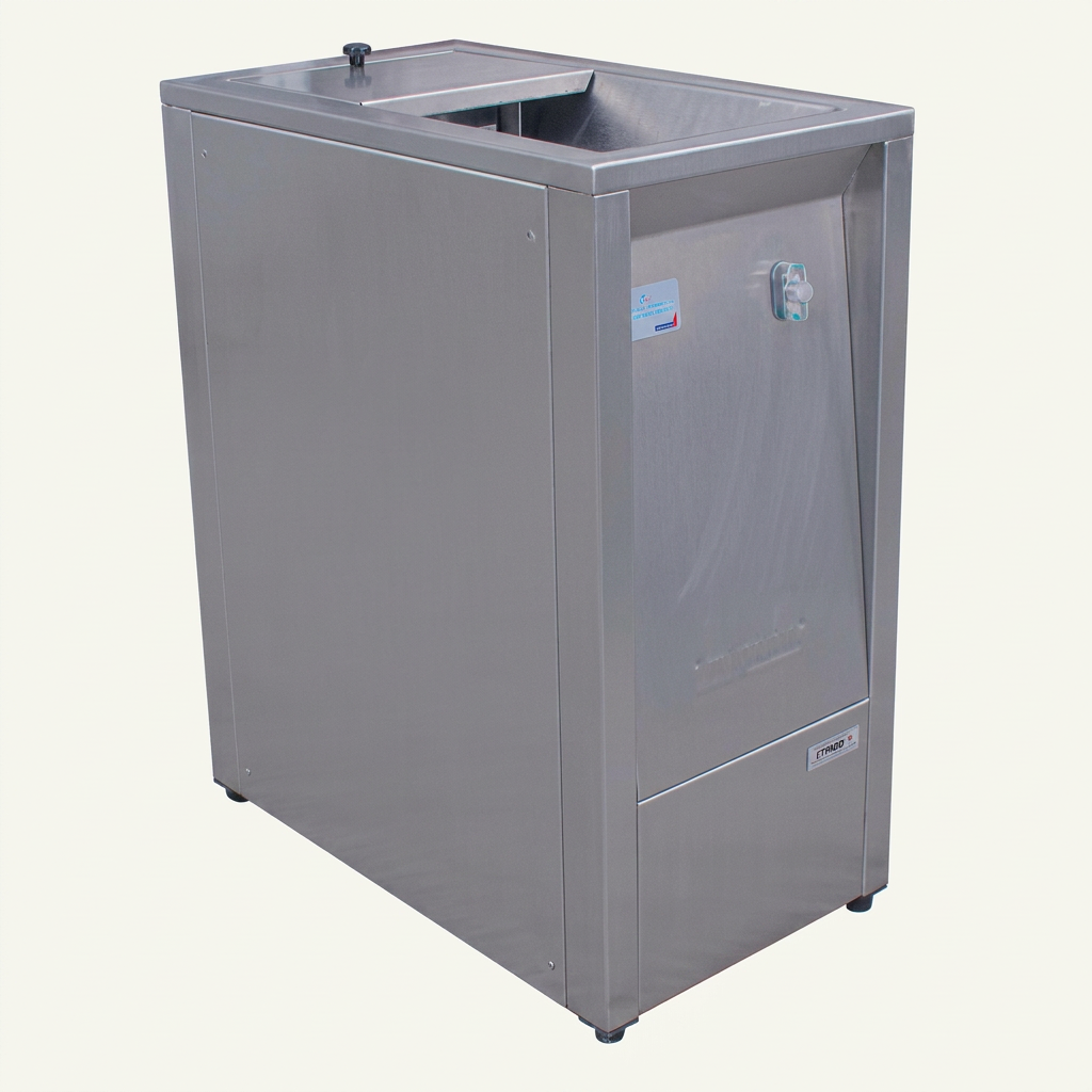 Triturador de Detritos 400V com Móvel e Detector de Metais