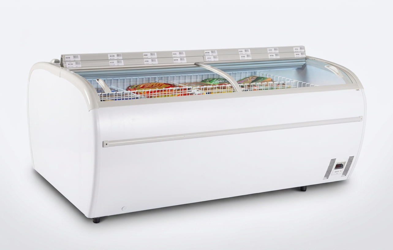Expositor Congelador Duplo Comercial 2.2m