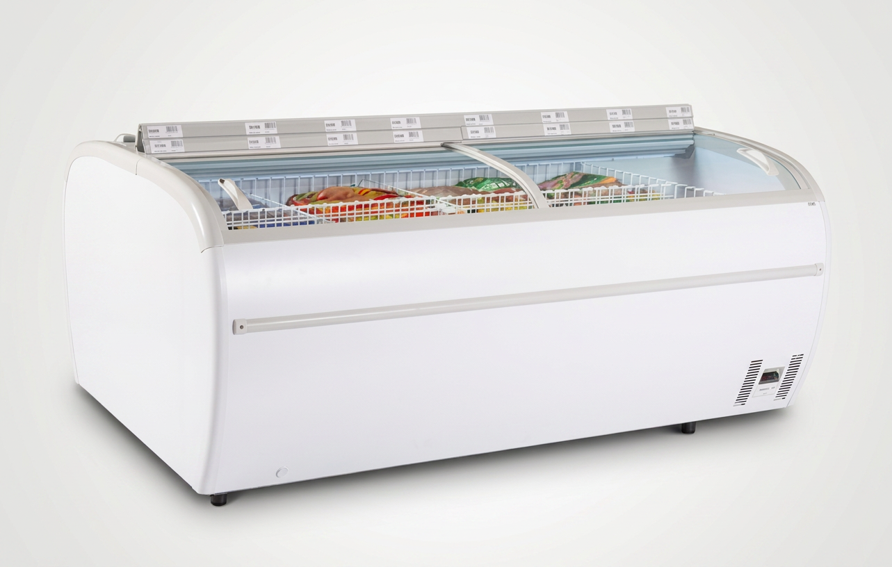 Expositor Congelador Duplo Comercial 2.2m