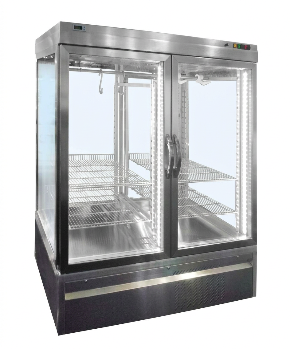 Vitrine Expositora Refrigerada Dupla 1500mm para Peixe