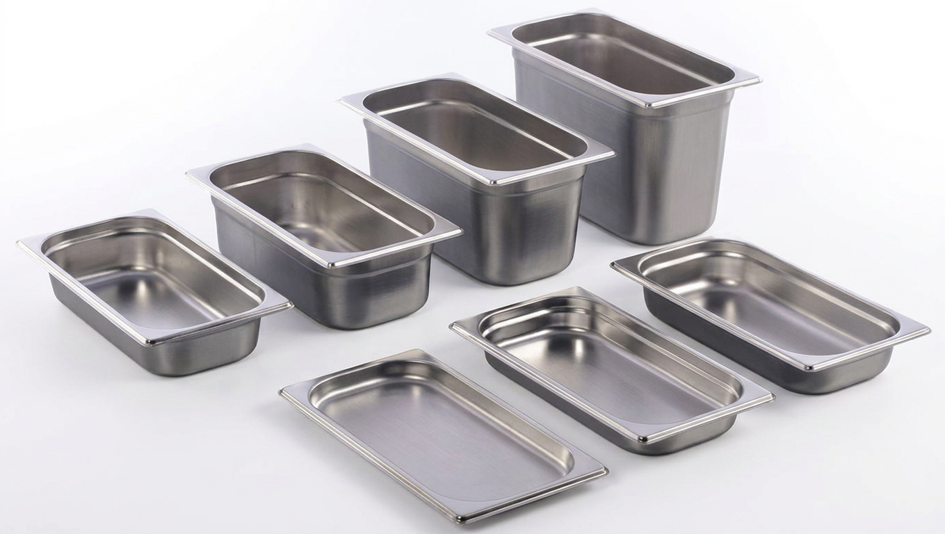 Tabuleiro Gastronorm 1/2 Inox 14,4L – Ideal para Restauração