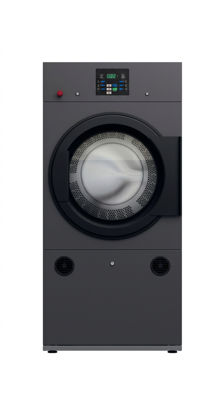 Secador de Roupa Industrial 10kg Elétrico 400V Tambor Inox 190L