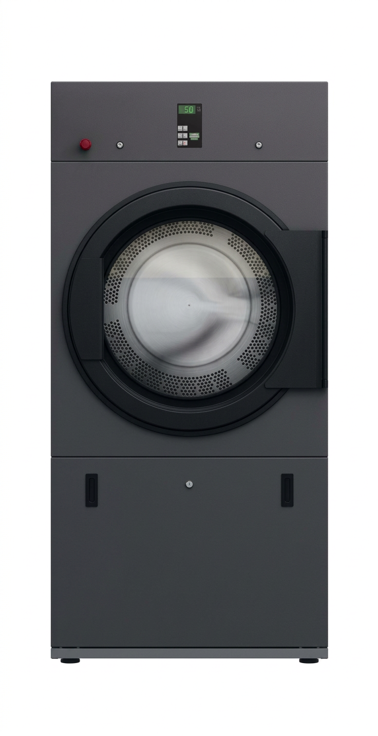 Secador de Roupa Industrial 10kg Elétrico 400V Tambor Inox 190L