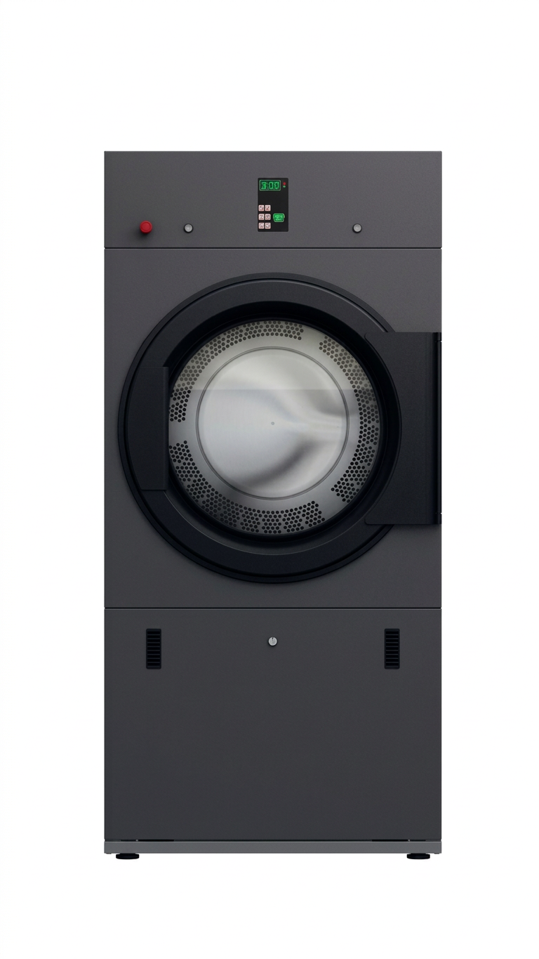 Secador de Roupa Industrial 10kg Elétrico 400V Tambor Inox 190L