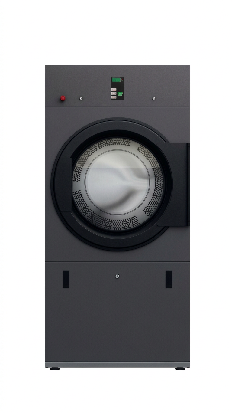 Secador de Roupa Industrial 12.5kg Elétrico Tambor Inox Reversível