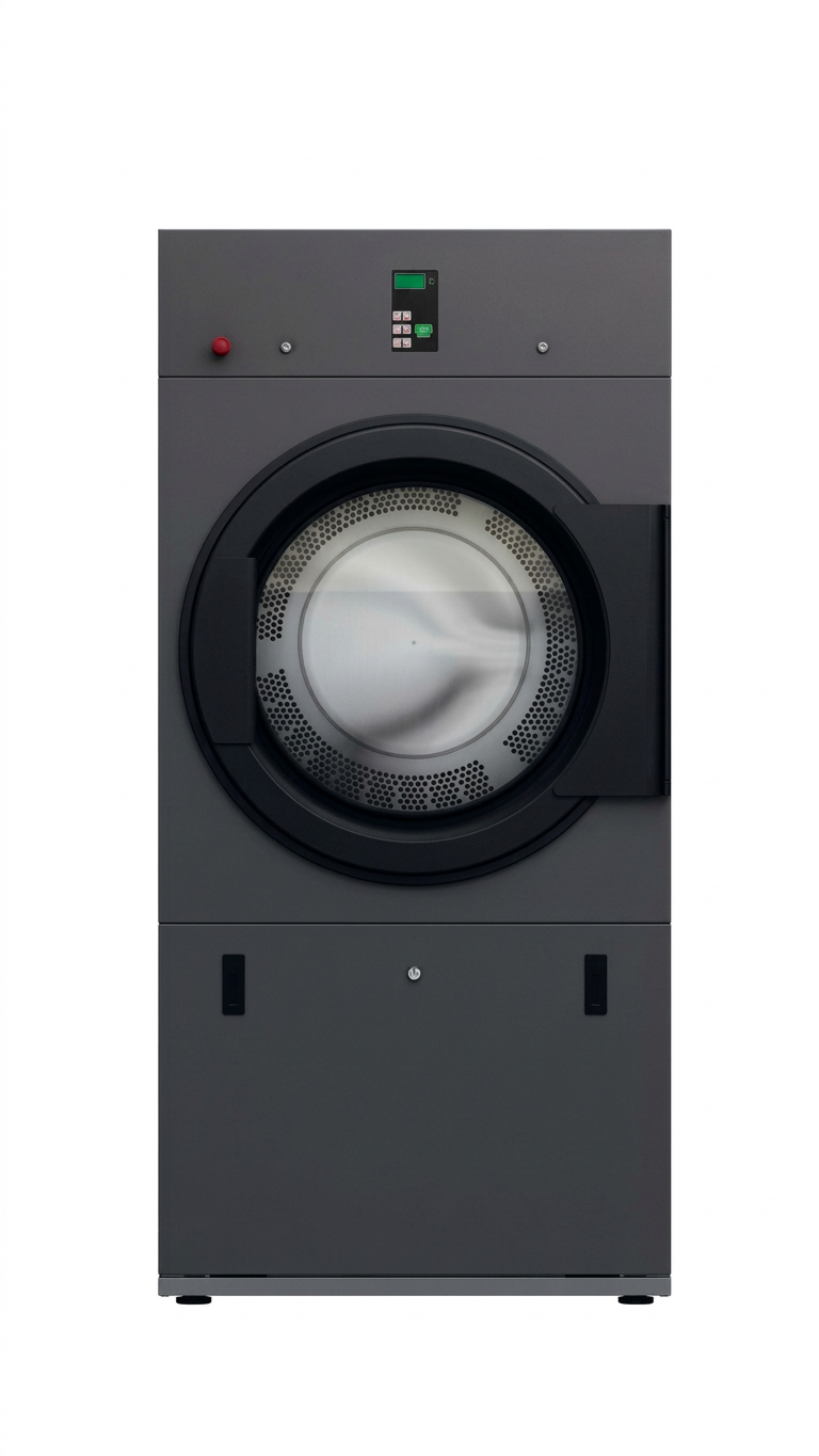 Secador de Roupa Industrial 12.5kg Elétrico Tambor Inox Reversível