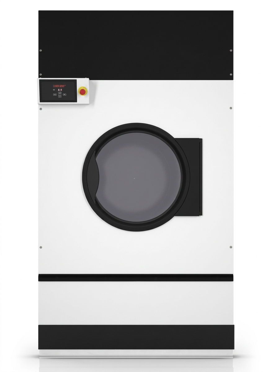 Secador de Roupa Industrial a Gás 83 kg Tambor Inox Reversível