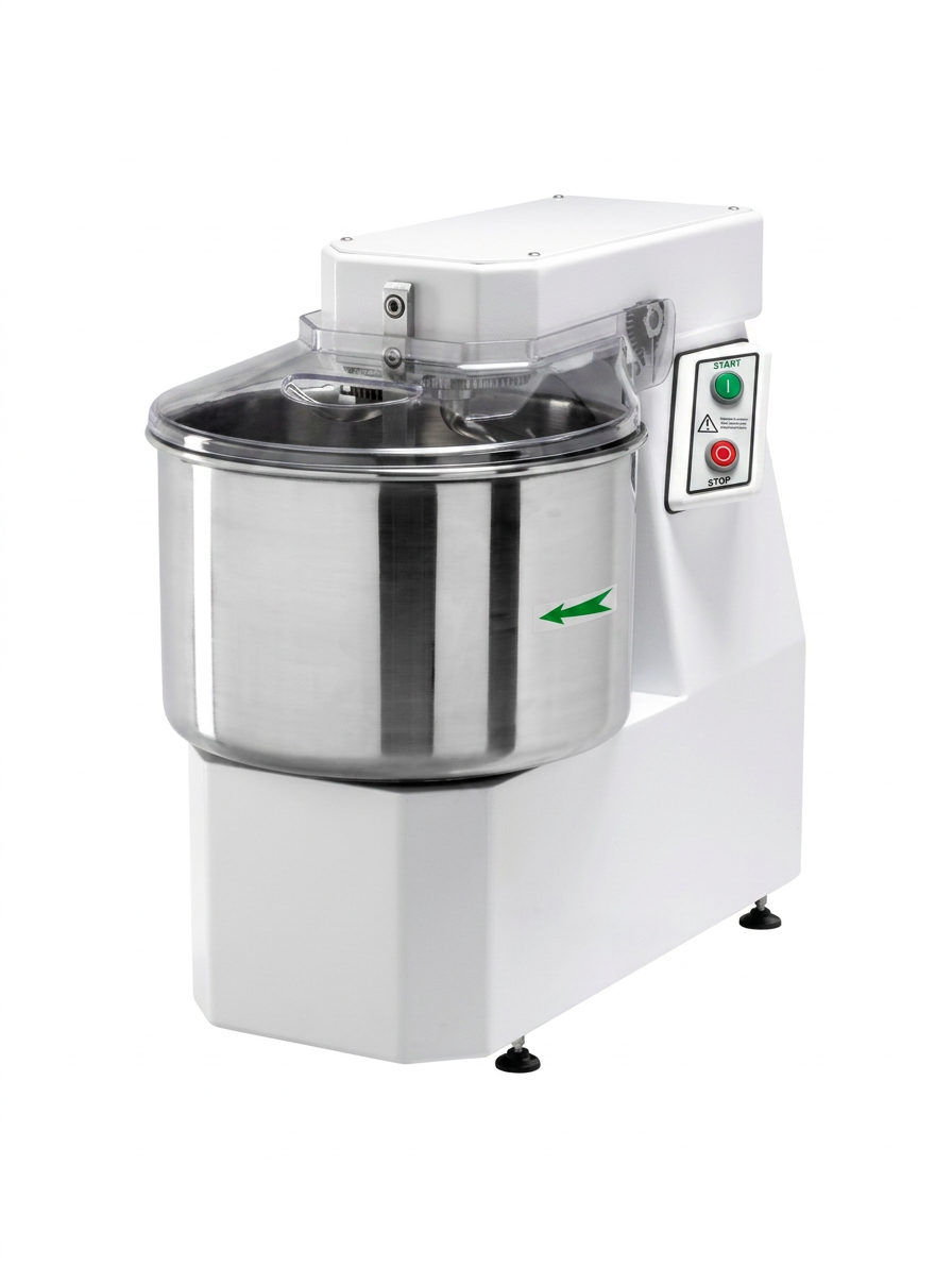 Amassadeira Espiral 18 kg, 2 Velocidades, 22L, 400V