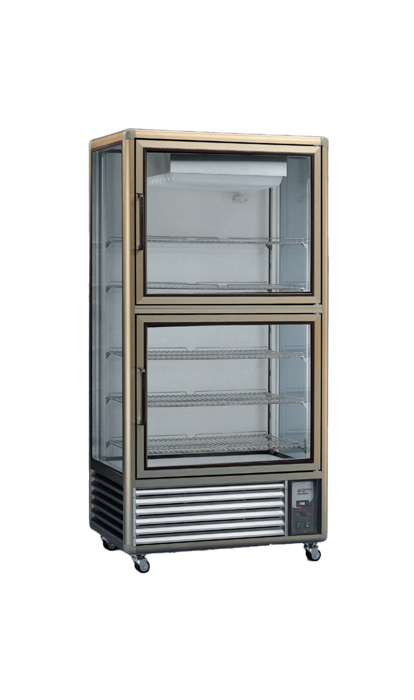 Vitrine Refrigerada Panorâmica 730L Bronze