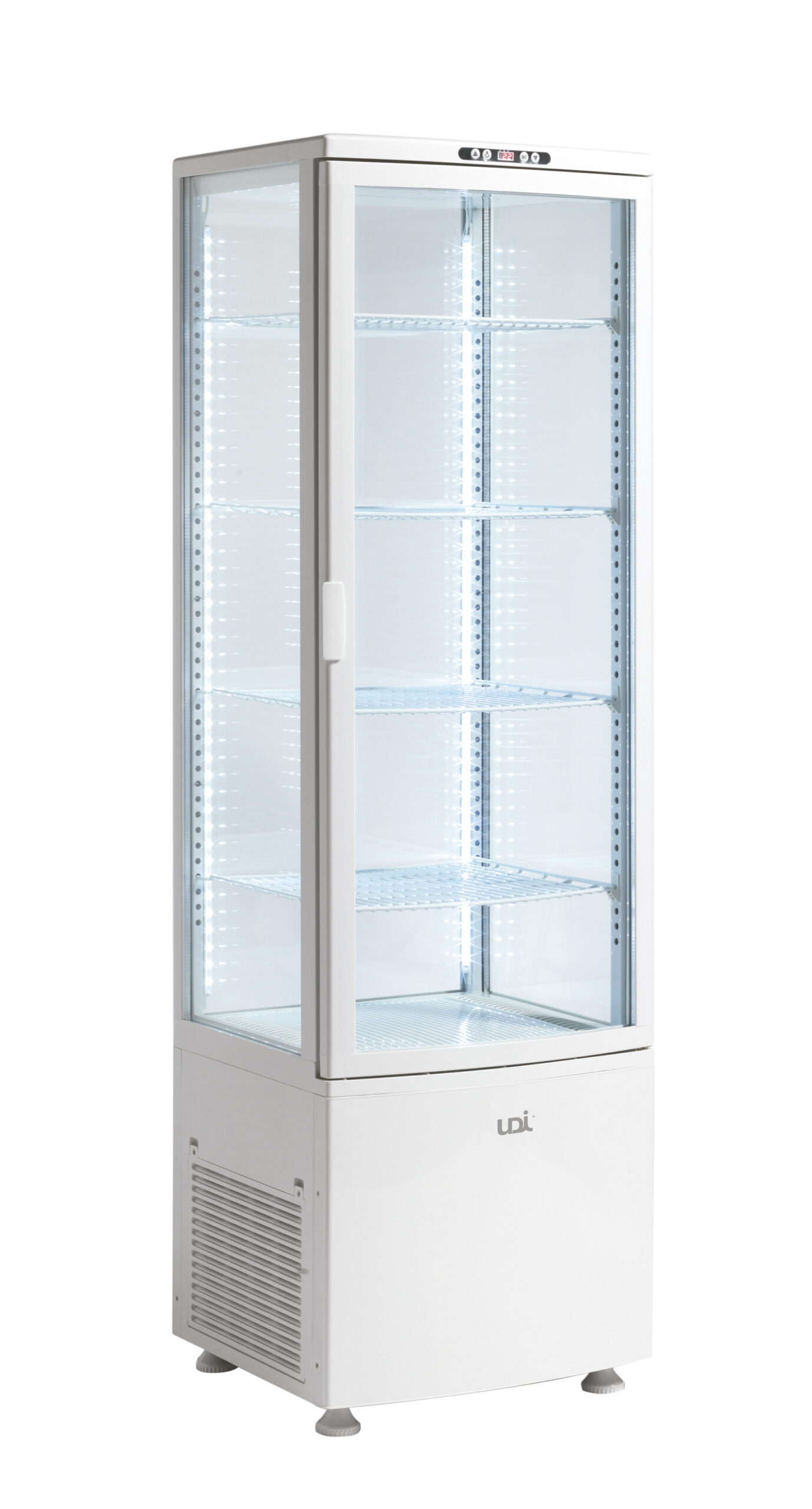 Vitrine Expositora Panorâmica Branca 235L