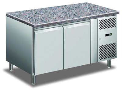 Mesa Refrigerada Pastelaria 1510mm Tampo Granito