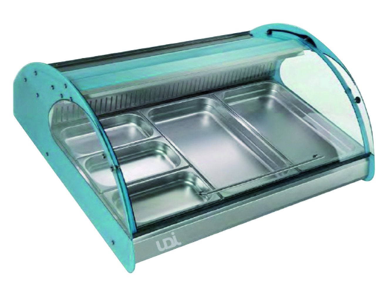 Vitrine Refrigerada para Peixe GN 1/1 680 mm