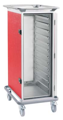 Carro Aquecido Profissional 12x GN 1/1 Rodas