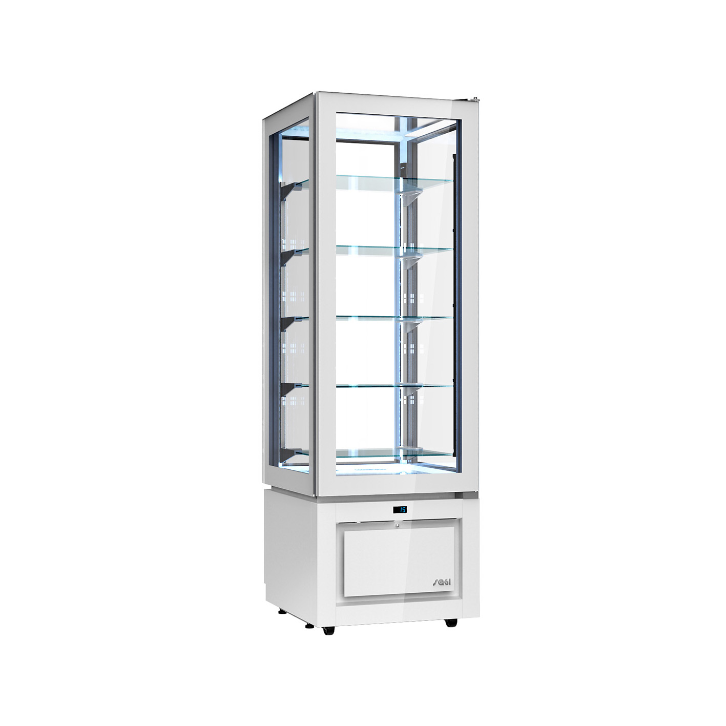 Vitrine Refrigerada Panorâmica Slim 324L (+14/+16°C)