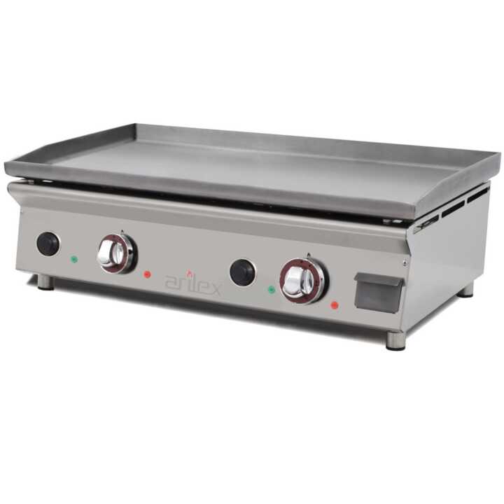 Placa de Grelhar Elétrica 5,2 kW - 800x400 mm Aço Laminado