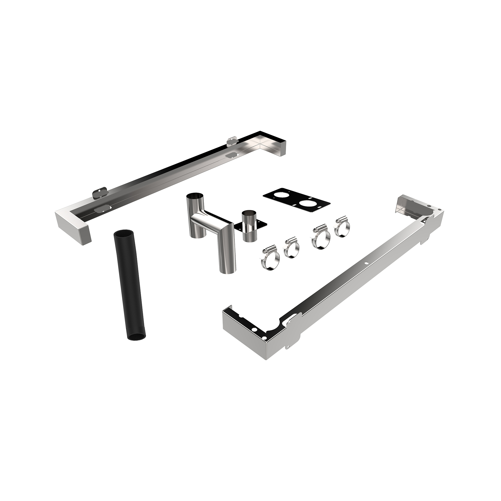 Kit de Sobreposição para Fornos Profissionais Aço Inox