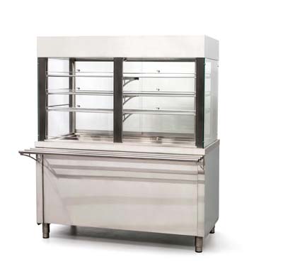 Vitrine Self-Service Refrigerada com 3 Prateleiras - 1450mm