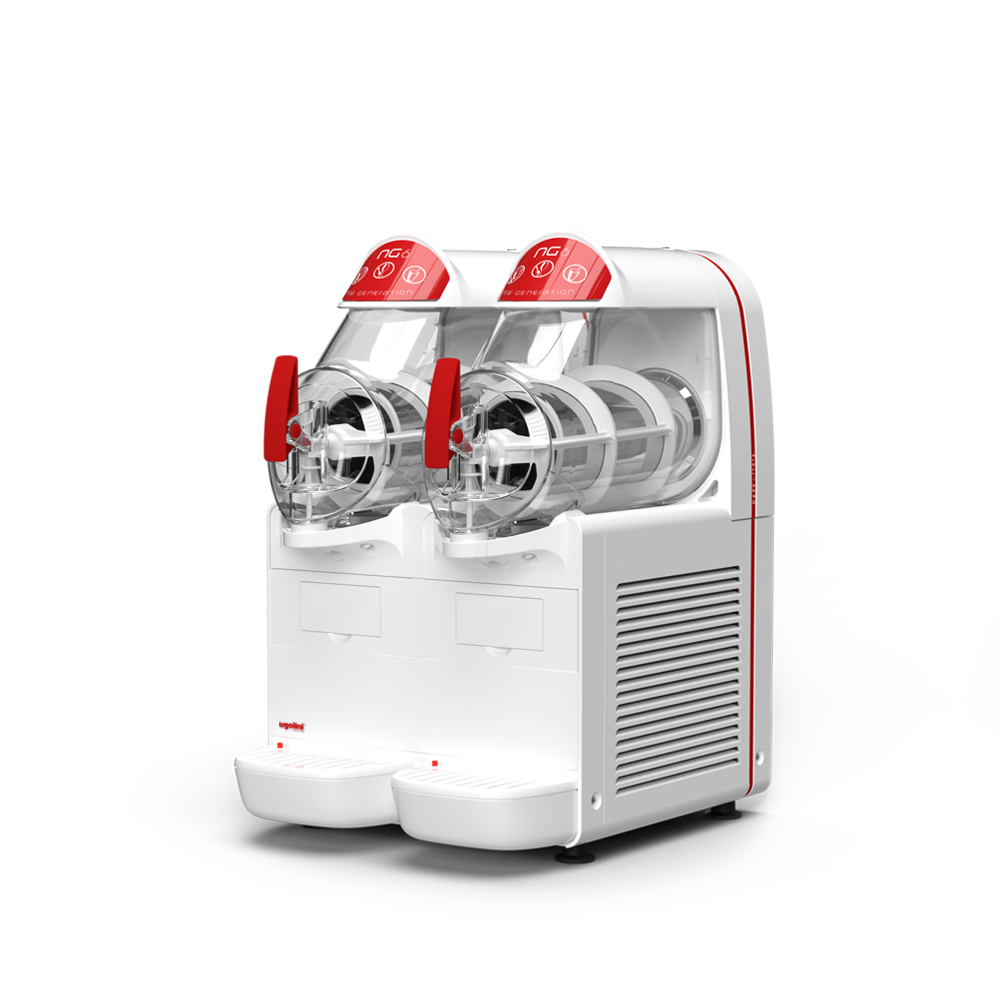 Máquina de Gelado e Granizado 2 Cubas 2x6L