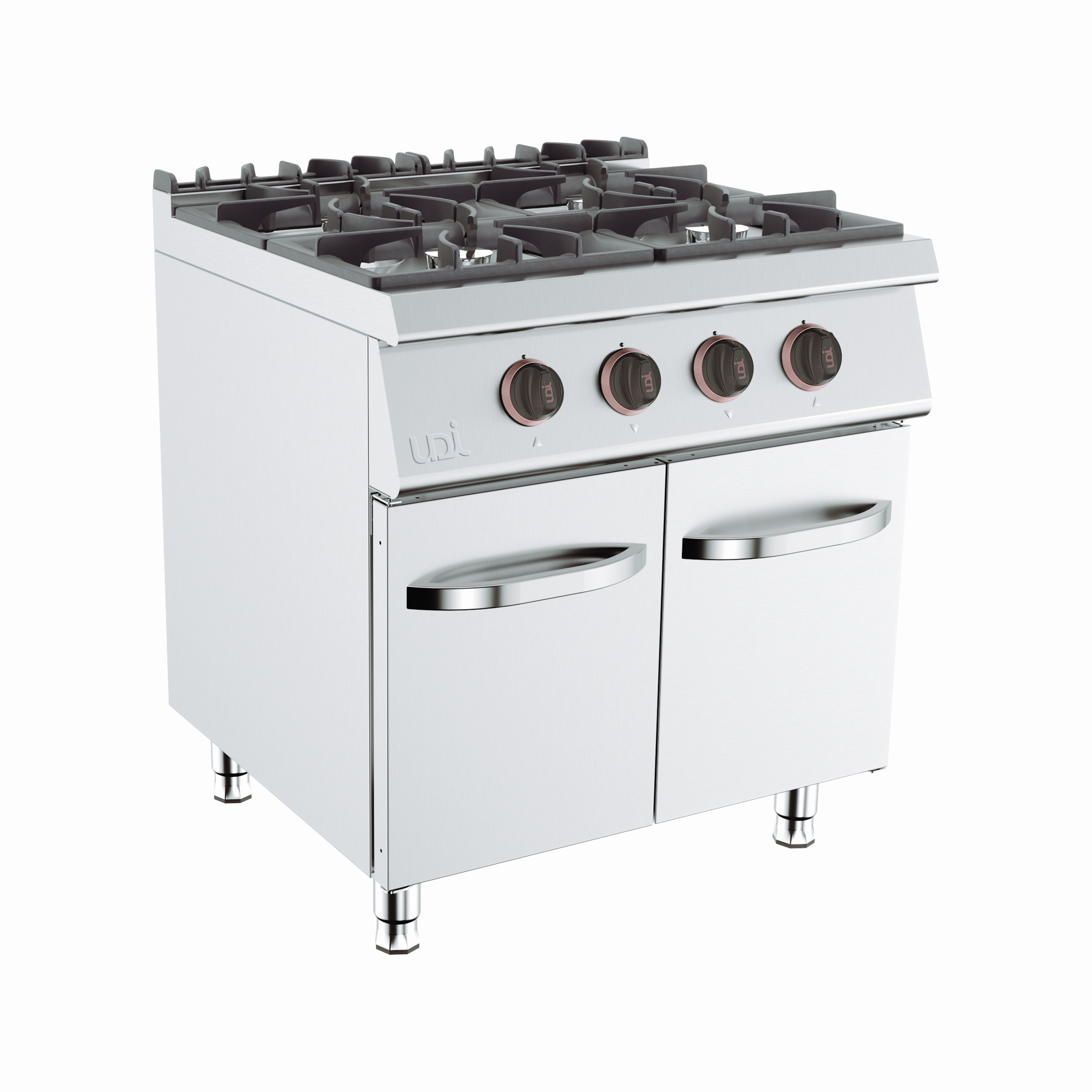 Fogão Industrial a Gás 4 Queimadores c/ Forno Linha 700