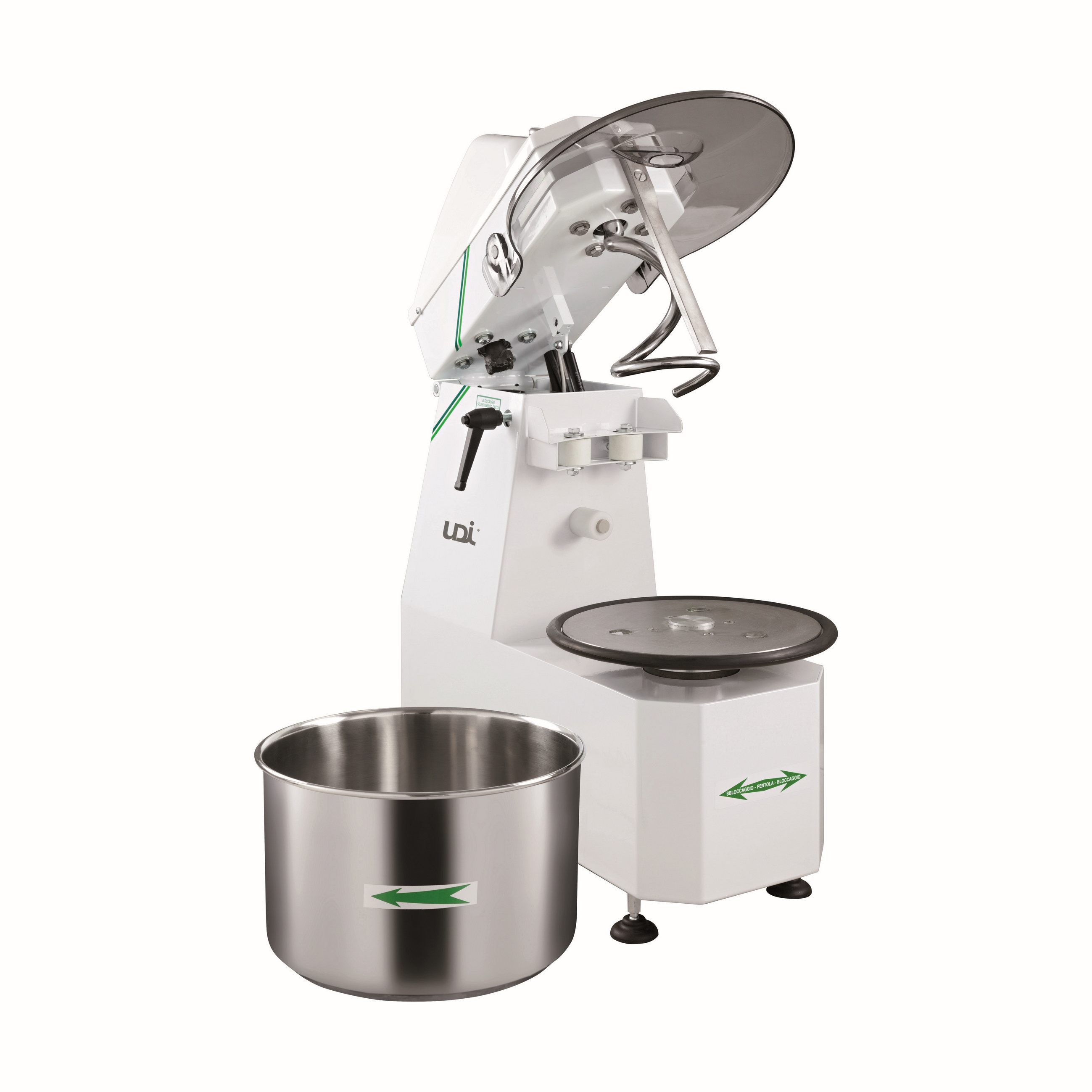 Amassadeira Espiral 18L com 2 Velocidades 400V