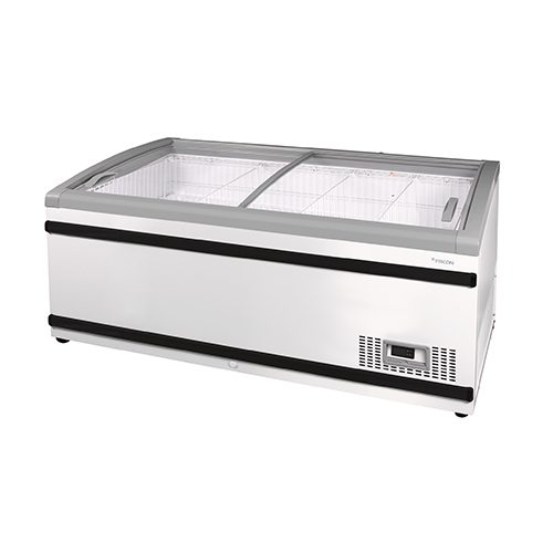 Arca Congeladora 615L com Portas de Vidro Descongelação Automática