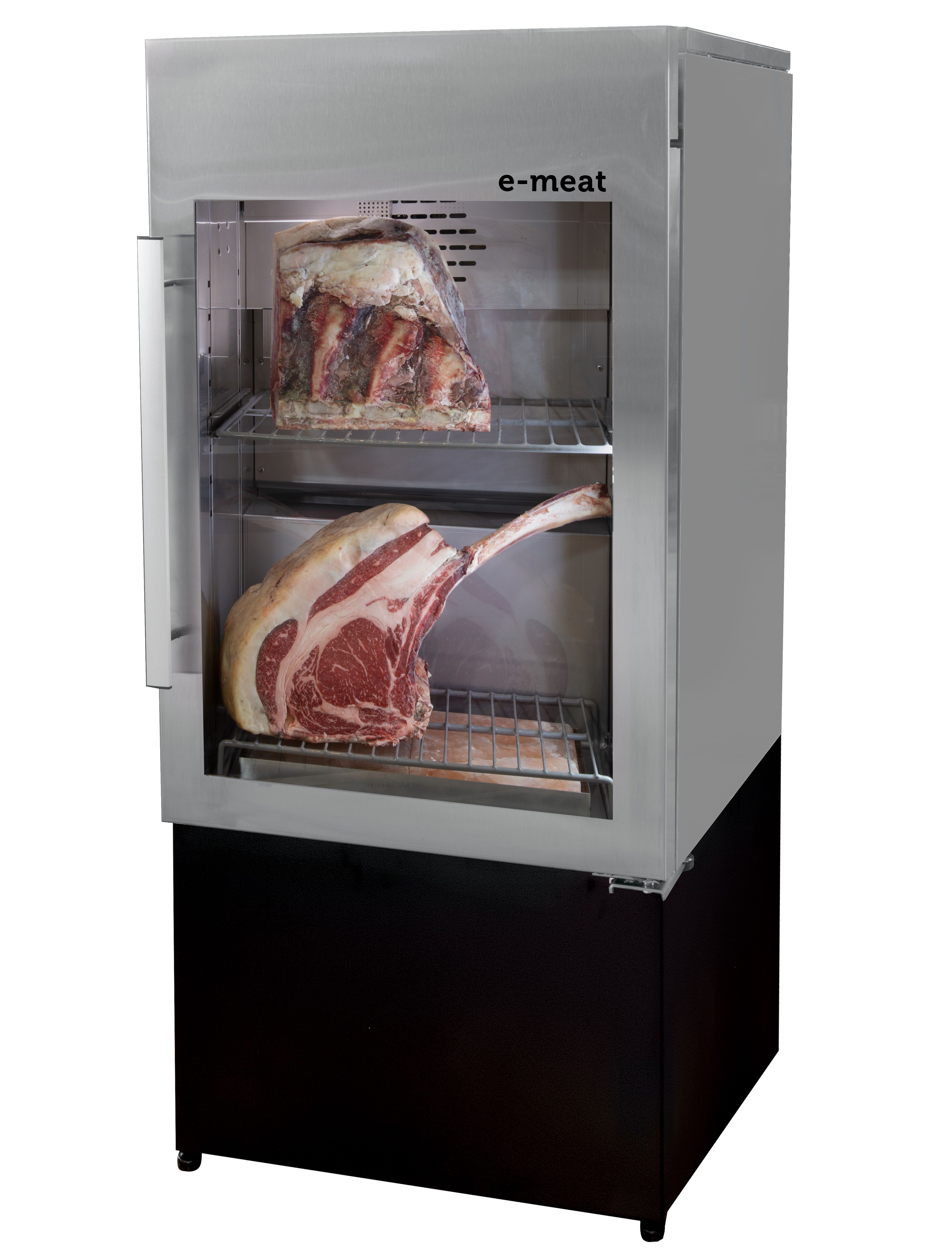 Armário de Maturação de Carne MC-500, Expositor Profissional com Luz LED