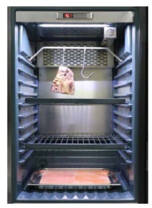 Armário Maturação Carne Profissional 480L Aço Inoxidável