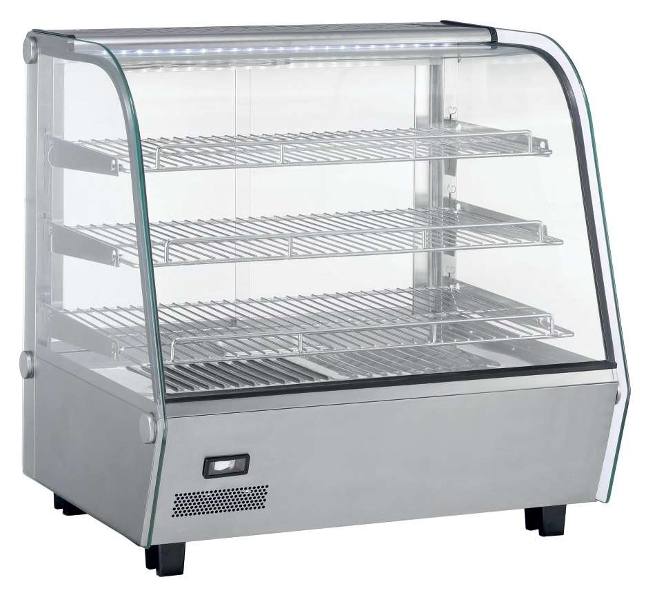 Vitrine Expositora Aquecida de Mesa 120L