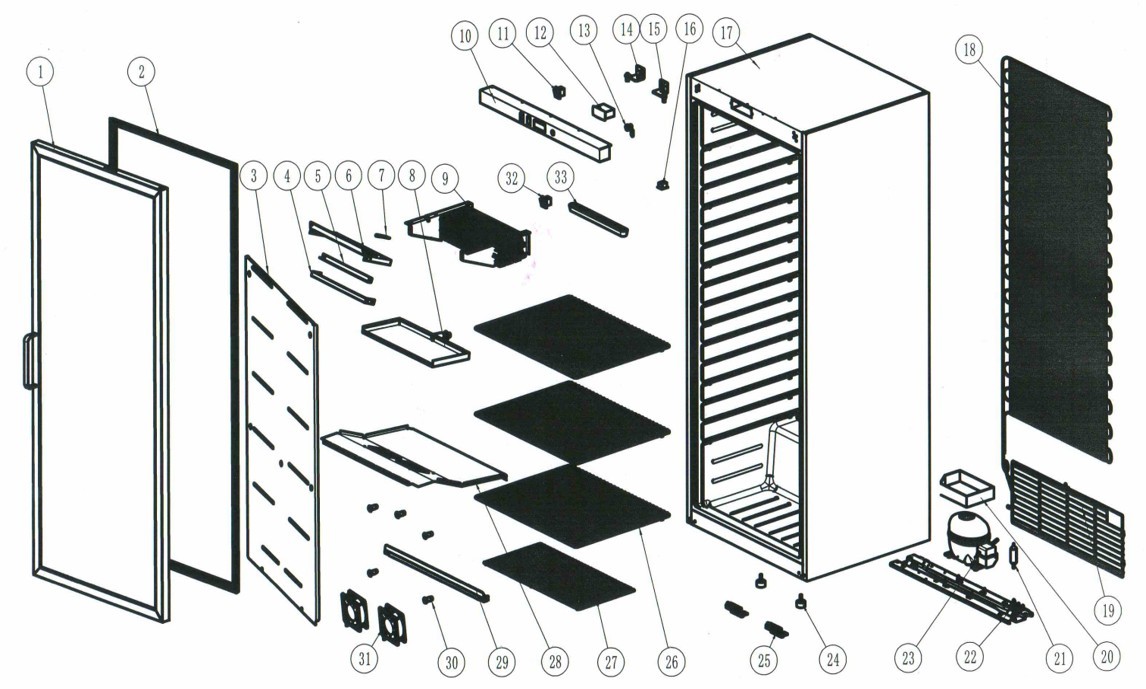 Armário Expositor Congelador FF400G