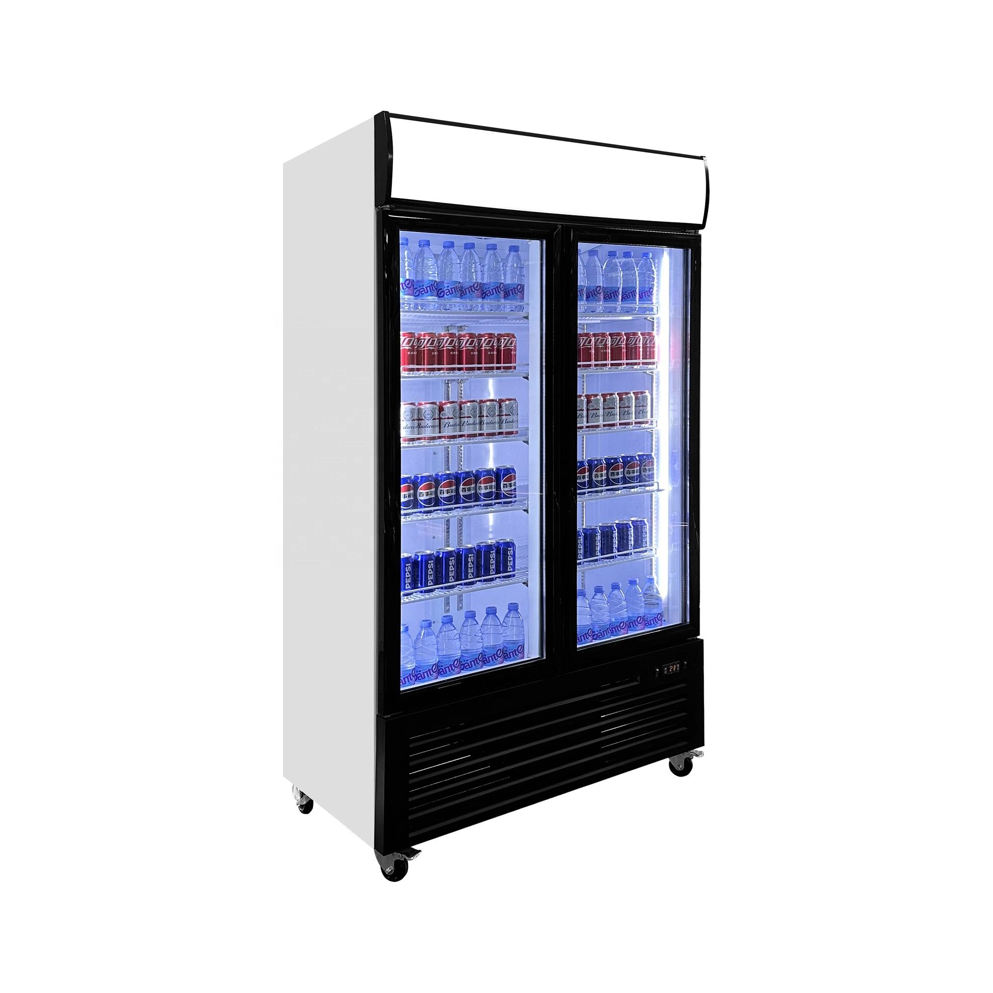Vitrine Refrigerada Dupla Portas Deslizantes 900L