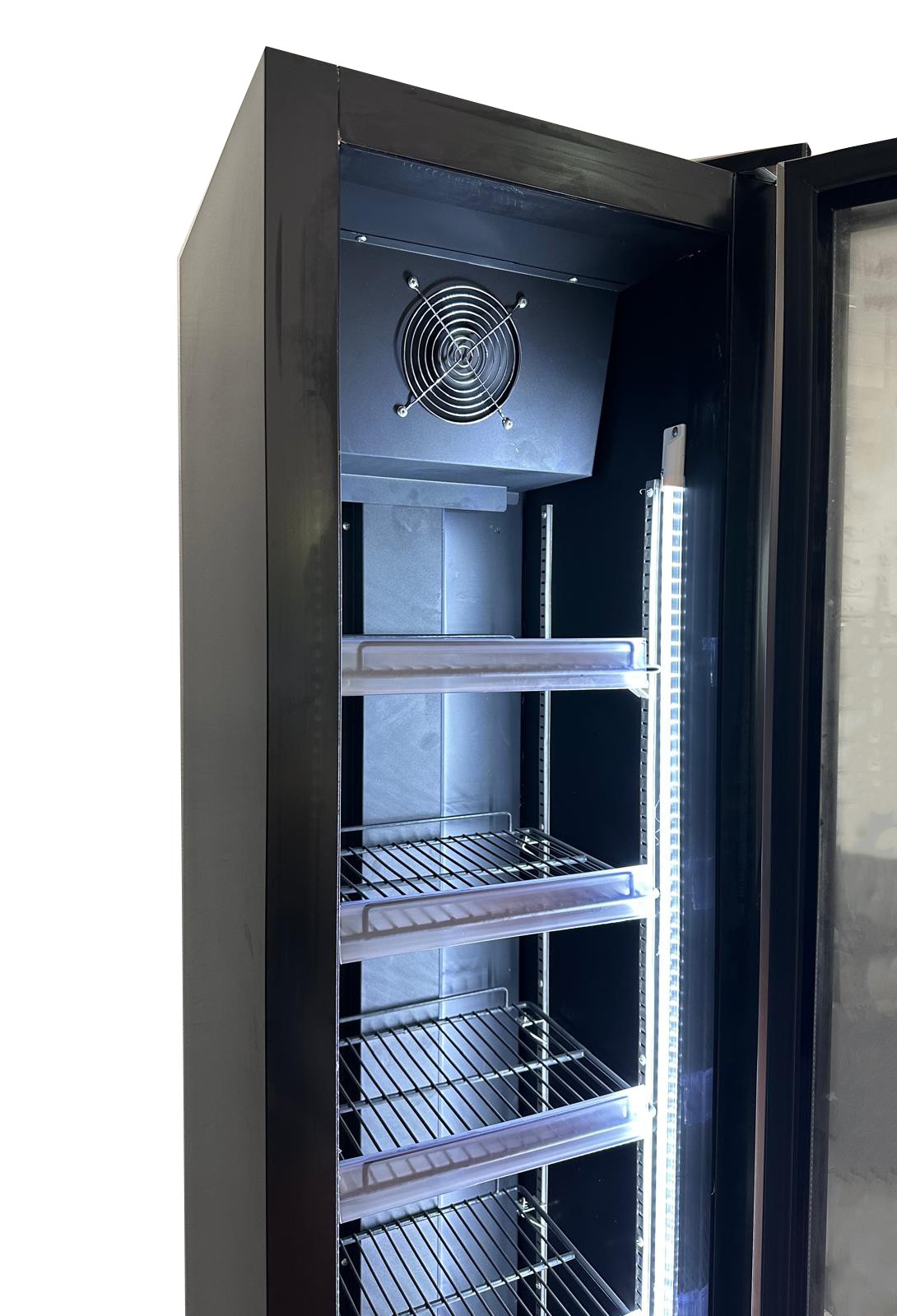 Armário Vitrine Frigorífico Slim 220L 0-10°C