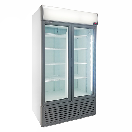 Frigorífico Expositor Duplo Ventilado 852L - Portas Vidro