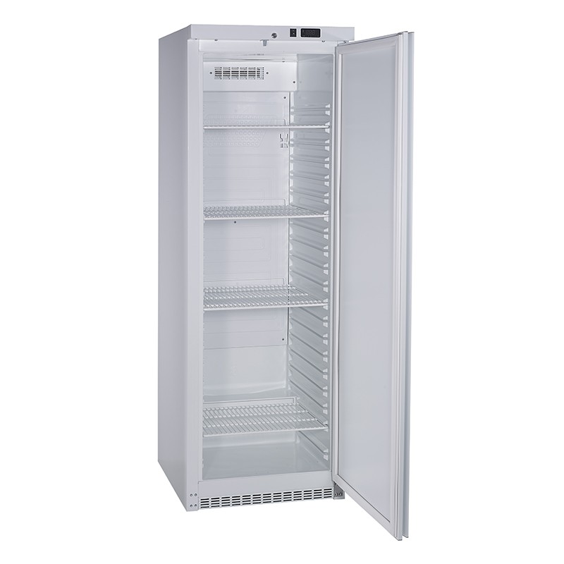 Armário Frigorífico Profissional 395L Porta Opaca Inox Branco