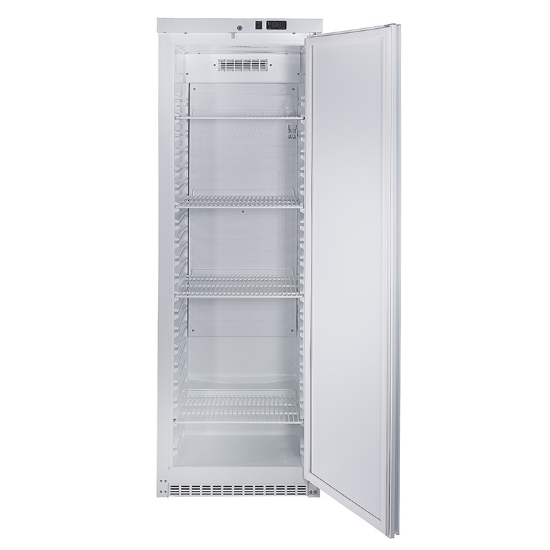 Armário Frigorífico Profissional 395L Porta Opaca Inox Branco