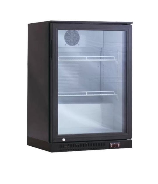 Armário Refrigerado Sobremostrador 1 Porta de Vidro 120L