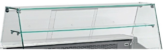 Armário Expositor de Vidro Refrigerado com Prateleiras