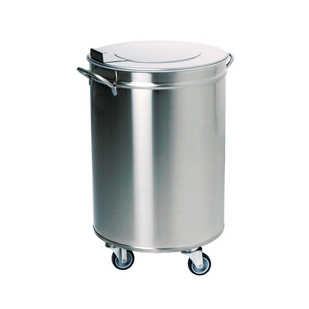 Balde de Detritos com Pedal Inox 50L