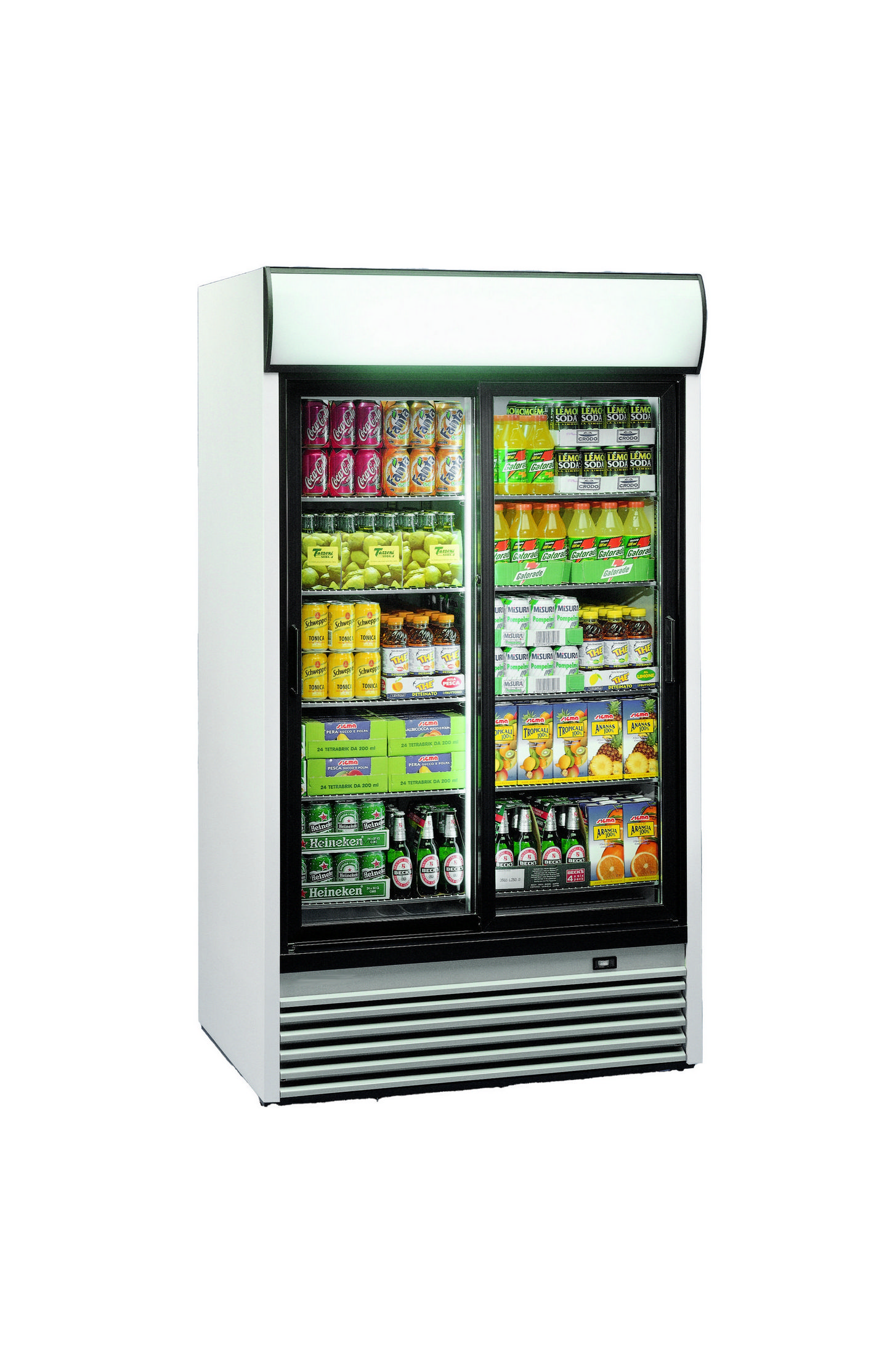 Armário Expositor Refrigerado 1040L Portas Correr