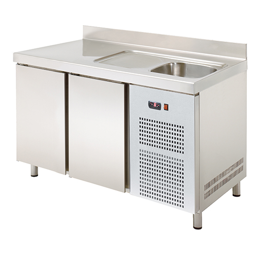 Bancada Refrigerada com Pio Inox 255L -2/+8ºC