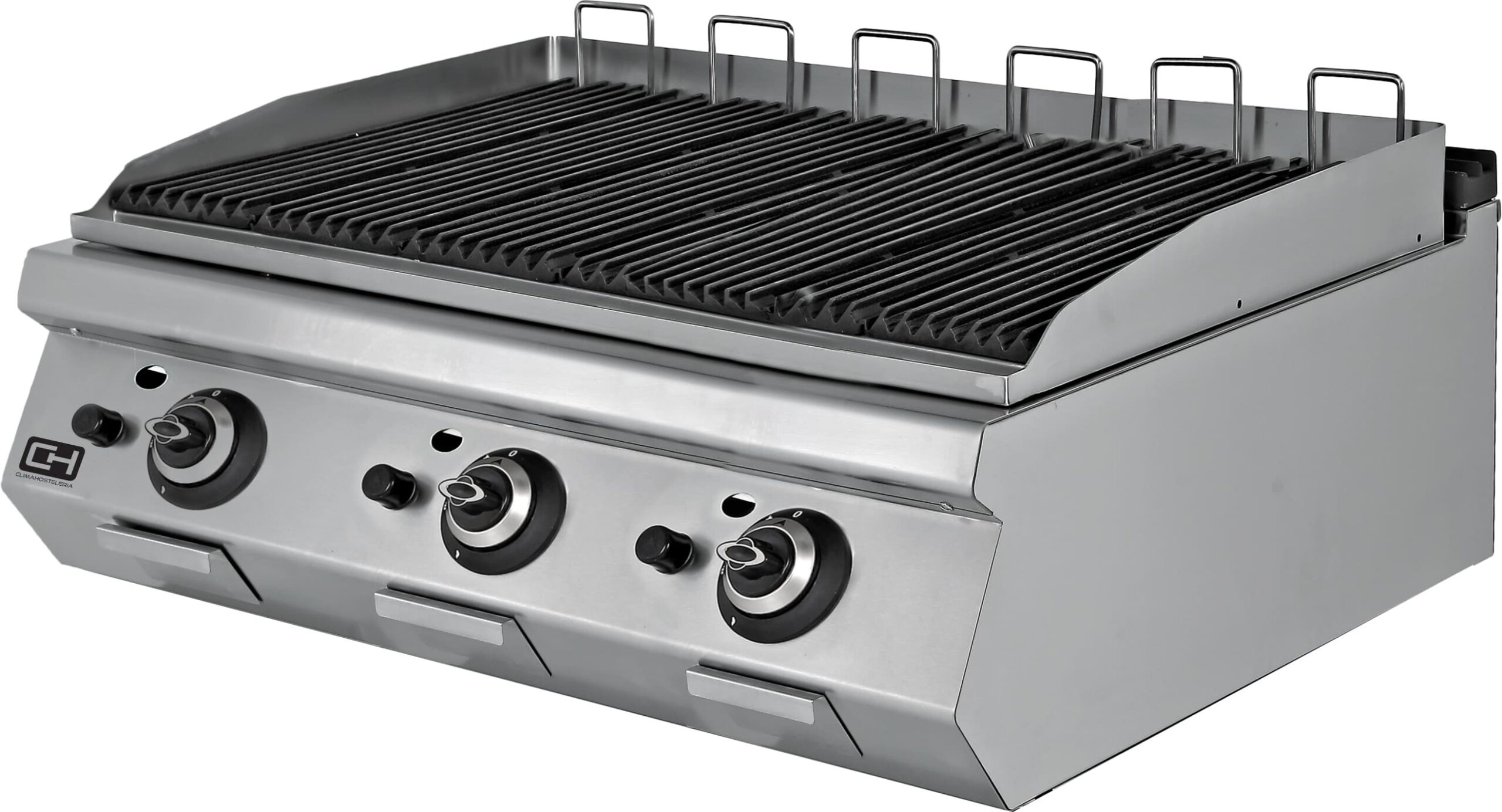 Grelhador a Gás PEDRA LAVA Bancada 26 kW 1200mm Linha 700